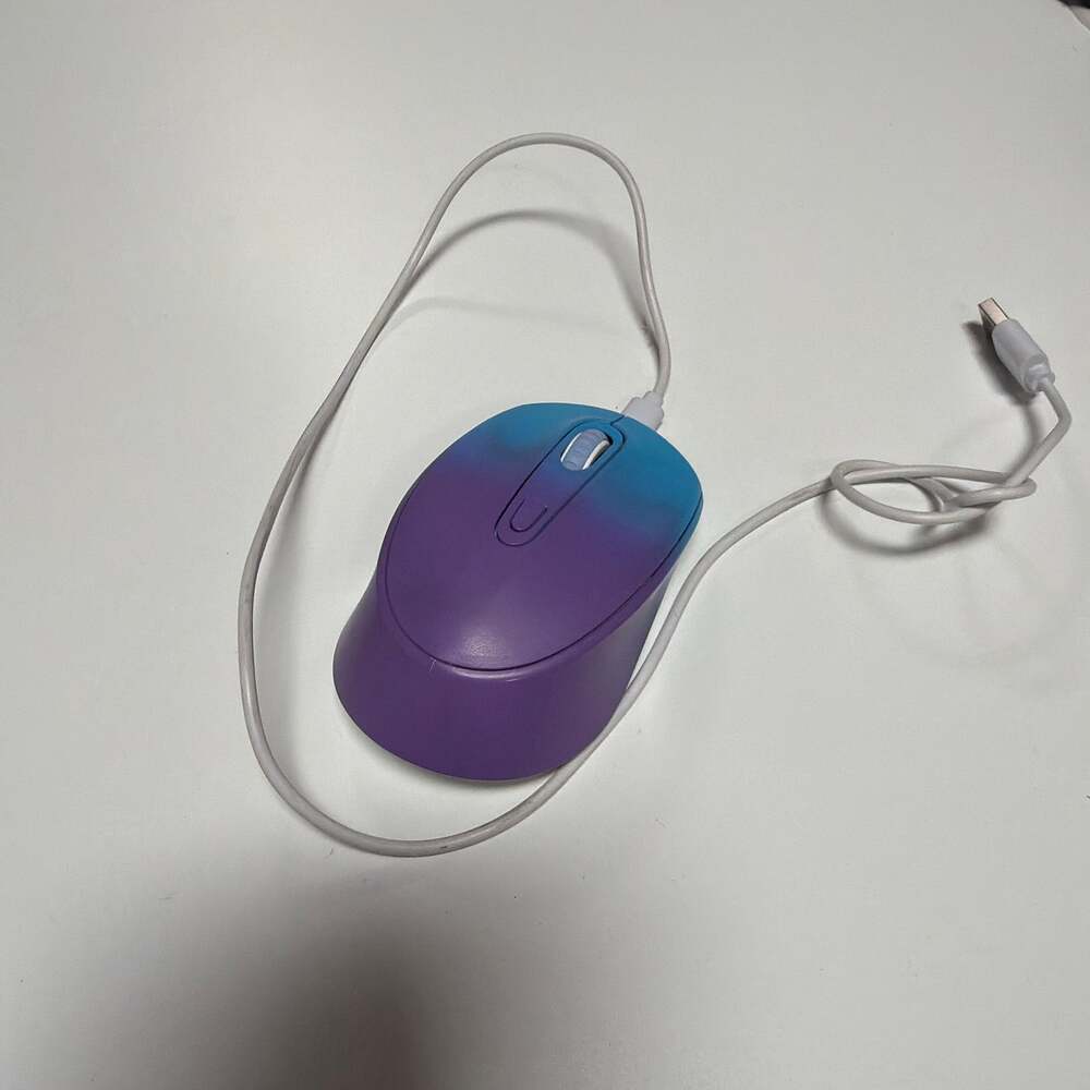 Seenda Wireless Mouse, 2.4G Noiseless Portable Computer Mouse - Purple